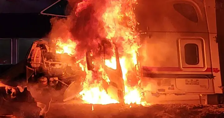 Fiery Saskatoon crash shuts down main roadway in metropolis’s north finish – Saskatoon | USAEMALL.com