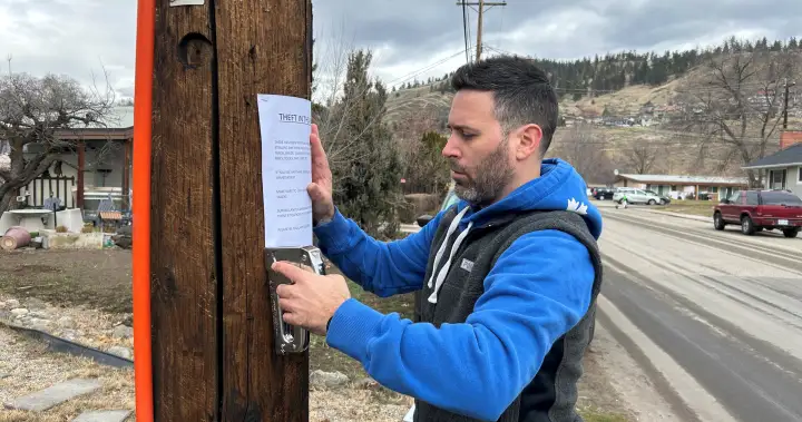 Kelowna resident launches poster marketing campaign to struggle crime in his neighbourhood – Okanagan | USAEMALL.com