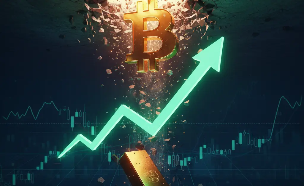 BTC Decoupling From Gold Amid Ongoing War | USAEMALL.com