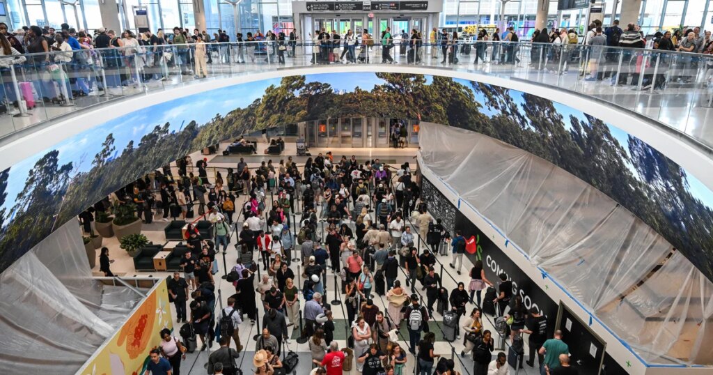 Trump says he’ll order DHS to begin paying TSA officers as shutdown drags on | USAEMALL.com