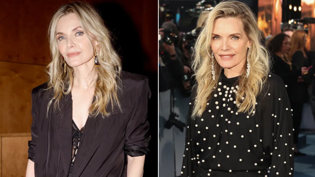 Michelle Pfeiffer stuns at Paris Fashion Week YSL present look | USAEMALL.com