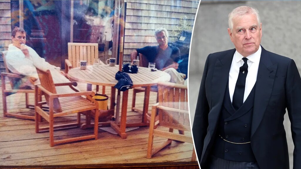 Former Prince Andrew pictured barefoot in bathrobe with Peter Mandelson, Epstein | USAEMALL.com