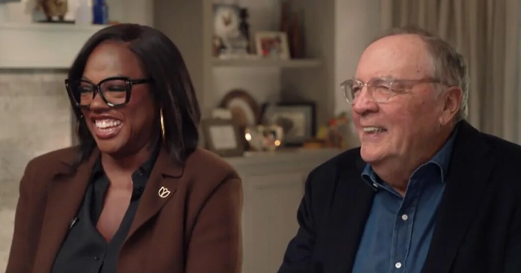 Viola Davis and her newest co-star, creator James Patterson | USAEMALL.com