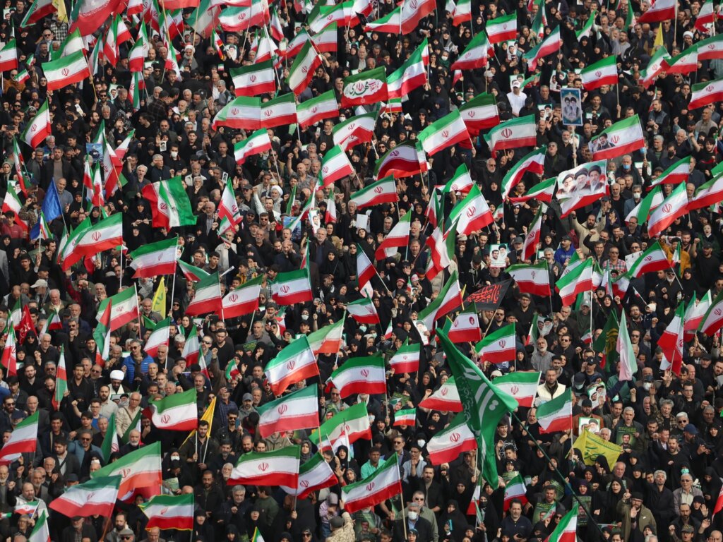 Mourners vow resistance as Iran marks Islamic Republic’s forty seventh anniversary | US-Israel battle on Iran News | UNW