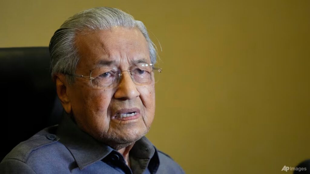 Former Malaysian PM Mahathir Mohamad says he has misplaced management of his leg after a fall | UNW