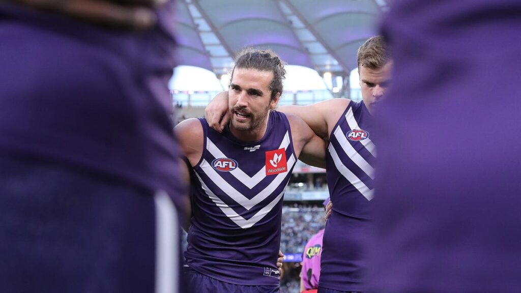Fremantle Dockers captain Alex Pearce is at his greatest when the stress mounts to excessive ranges | UNW