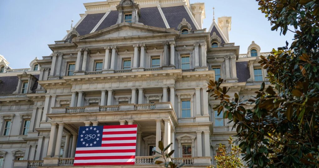 Trump proposes overlaying government workplace constructing’s grey stone facade with white paint | UNW