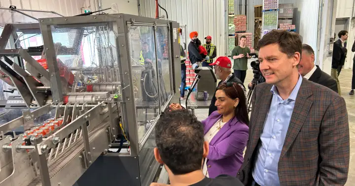 B.C. premier visits Kelowna soda producer to announce tens of millions for different producers – Okanagan | UNW