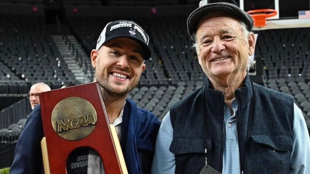 Bill Murray celebrates son Luke as UConn advances to the Final Four | UNW