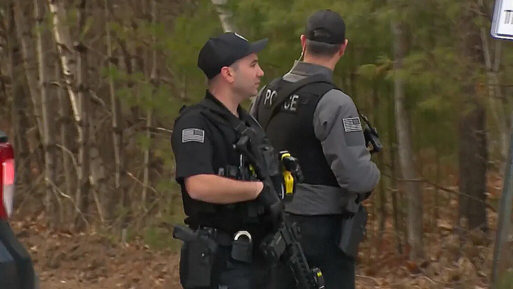 Manhunt on after suspect allegedly shoots at household, officer in New Hampshire | UNW